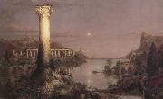 Thomas Cole The Course of Empire:Desolation (mk43) oil painting artist